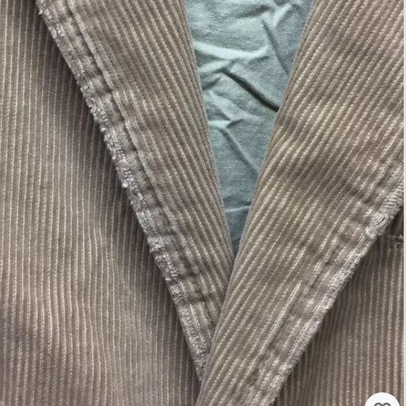 Guess Men’s Corduroy Sport Jacket Blazer Distressed Style Light Tan 2 Button M - Picture 3 of 12